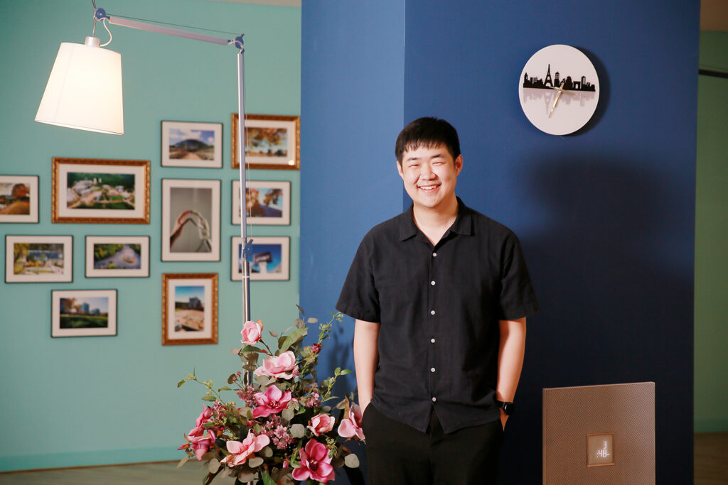 IMPRS에서 박사과정을 시작하게 된 임성빈 동문이 떠나기 전 캠퍼스에서 인터뷰를 했다. | 사진: 김경채