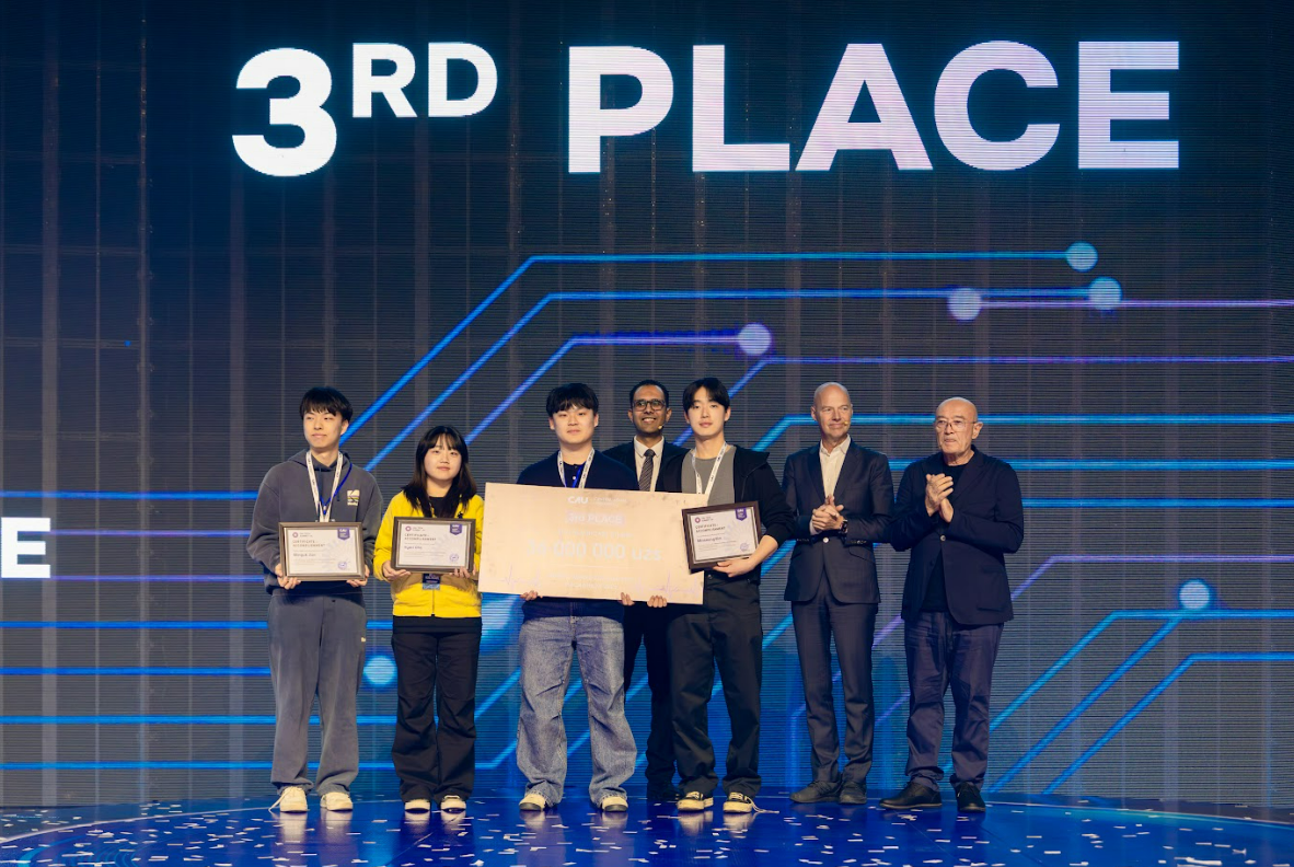 UNIST Undergraduate Team Places Third at International Medical AI Hackathon