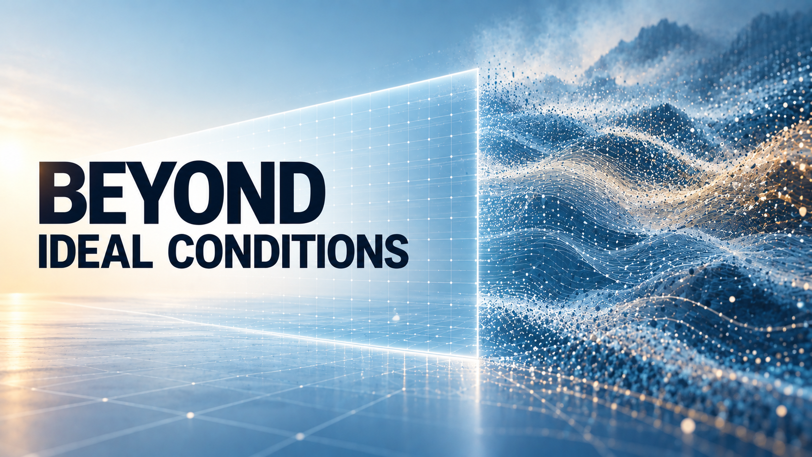 Beyond Ideal Conditions