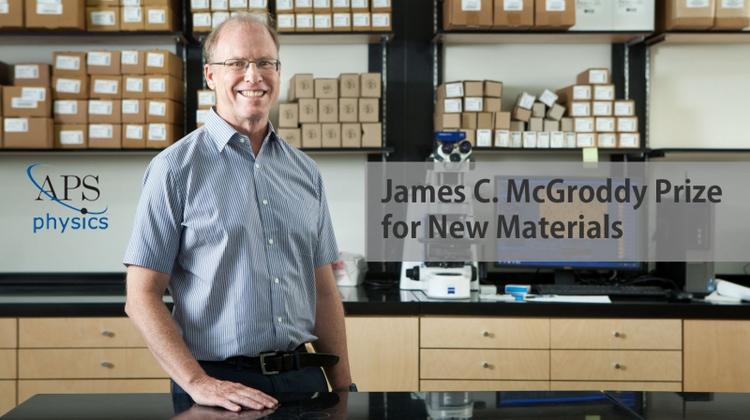 Professor Rodney S. Ruoff Wins Prestigious James C. McGroddy Prize