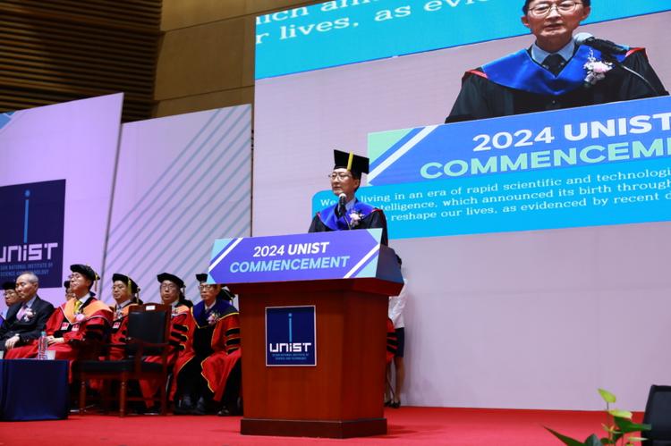 [2024 Commencement] “I urge you to compete on the world stage, and shape the future of humanity!”