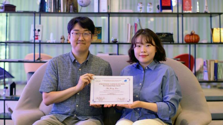 UNIST Student Honored with the 2024 AOGS Best Student Poster Award!