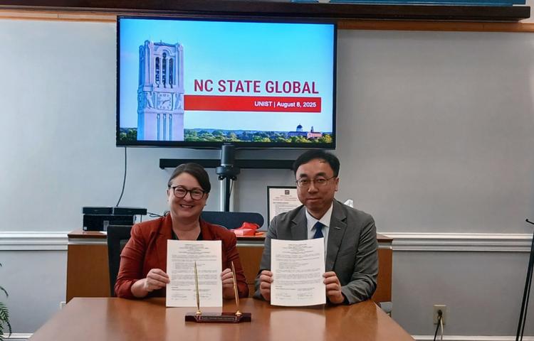 UNIST Signs MoU with NCSU to Foster Global Research and Education Collaboration