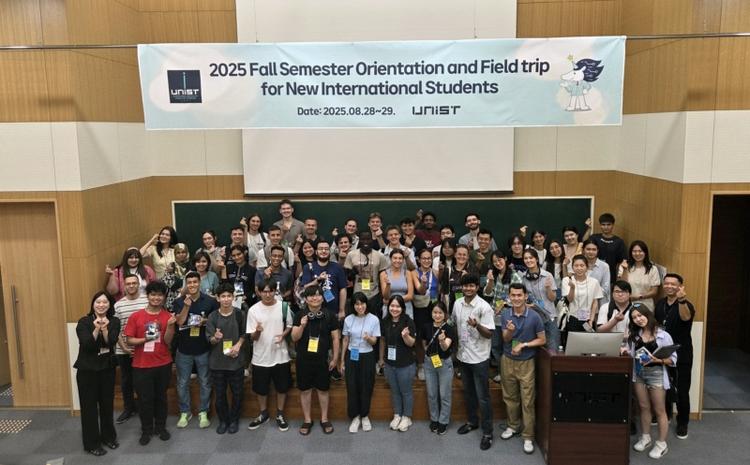 UNIST Hosts Comprehensive Orientation for New International Students