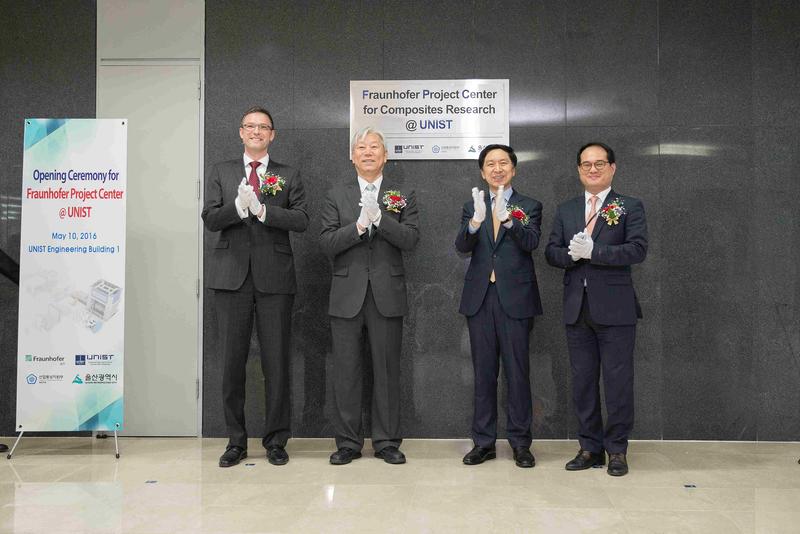 독일 프라운호퍼 연구소 분원, 국내 최초 UNIST에 설립