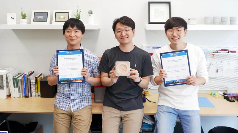 박영우 디자인-공학융합대학원 교수팀, ACM CHI 2017 논문상 수상