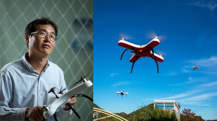 1명이 100대의 드론을 좌지우지한다?