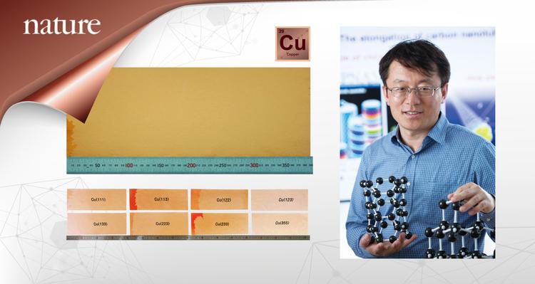 다양한 표면 패턴 가진 대면적 금속 박막 합성