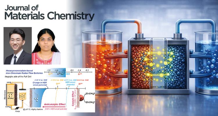 폭발 없고 저렴한 ESS ‘철 크롬 흐름전지’ 에너지 효율 개선 기술 개발