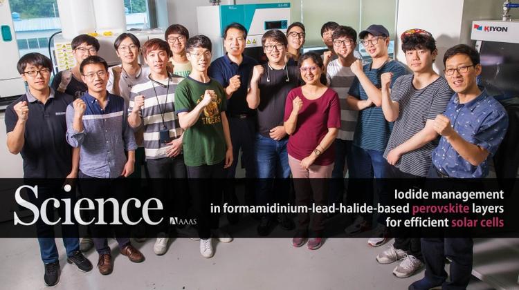 UNIST Hits New World Efficiency Record with Perovskite Solar Cells