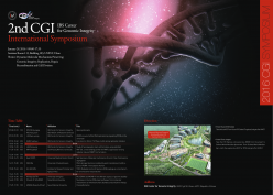The 2nd CGI International Symposium