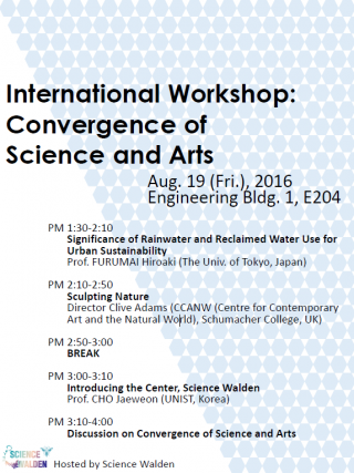 International Workshop: Convergence of Science and Arts