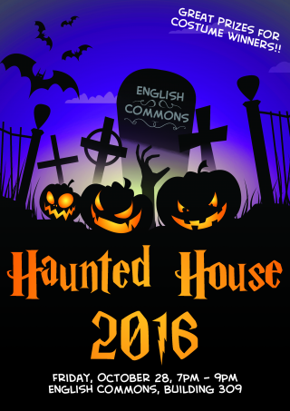 2016 English Commons Halloween Haunted House