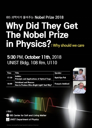 [Special Lecture on Nobel Prize 2018] Why They Get the Nobel Prize in Physics?