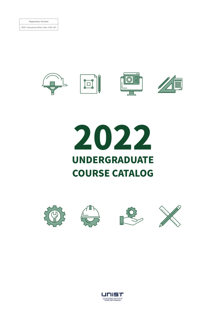2022 Undergraduate Course Catalog